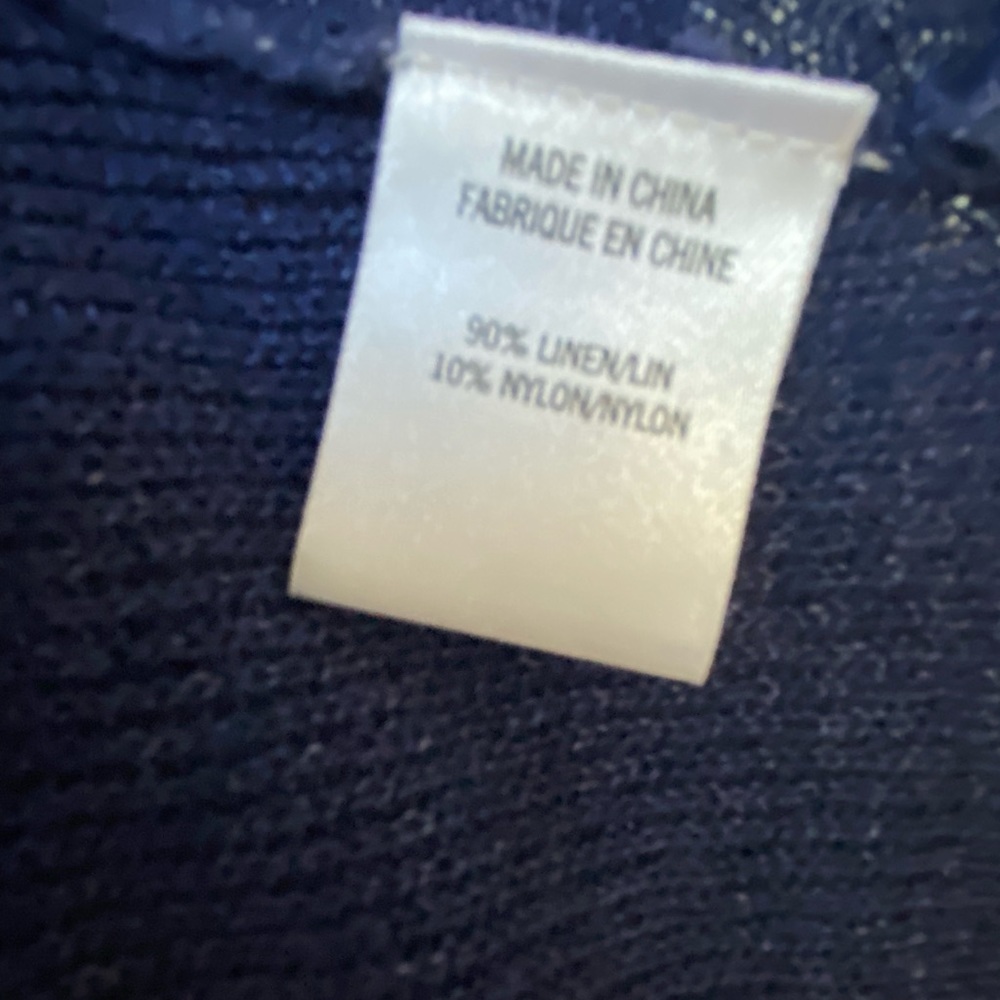 NWT Theory linen sweater vest - Picture 3 of 5